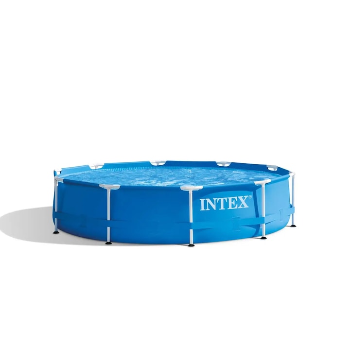 Intex 28202NP csővázas medence, 305x76 cm, papírszűrős vízforgatóval