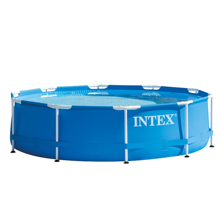 Intex 28202NP csővázas medence, 305x76 cm, papírszűrős vízforgatóval