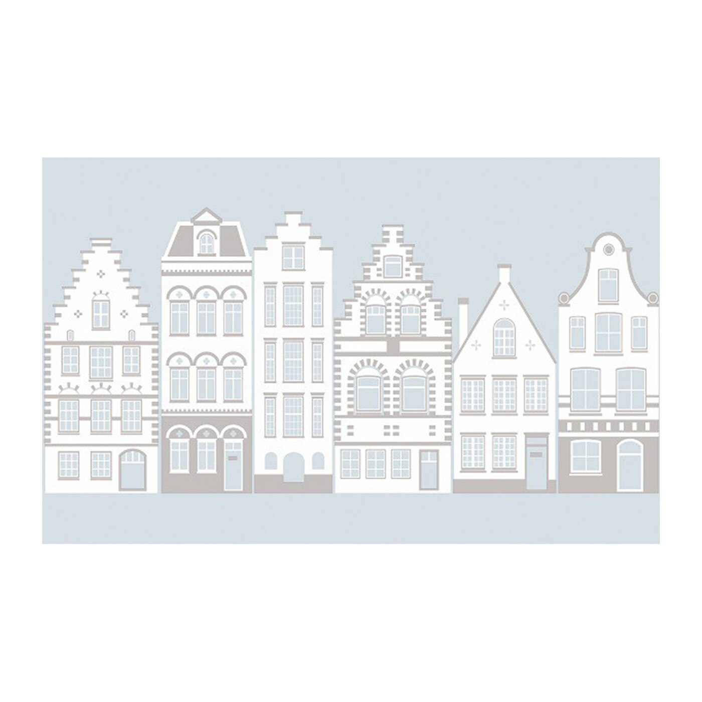 Autocoloant static pentru geam, D-c-Fix, G72, Model arhitectural, Translucid, 45 cm x 50 cm