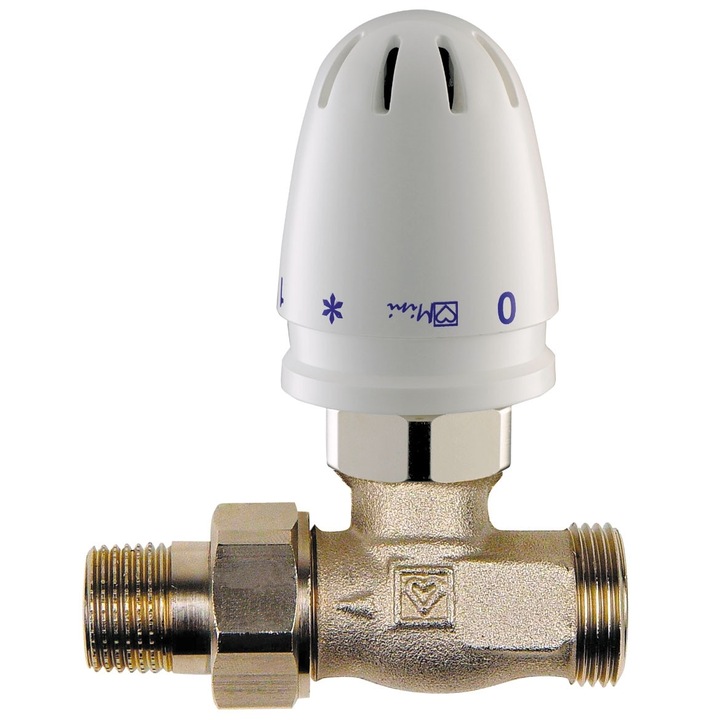 Set limitator de temperatura 1/2" HERZ, drept, pentru incalzire in pardoseala,15 m2