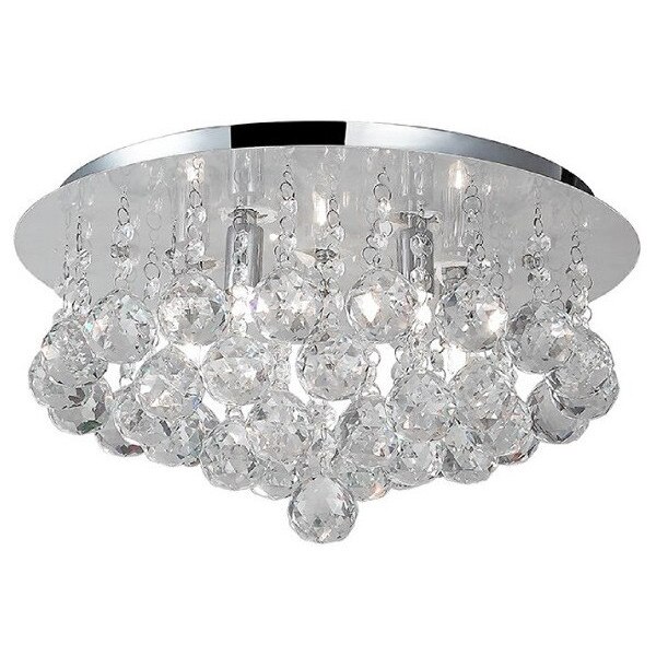 Plafoniera AZzardo Bolla, 5xG9, Argintiu