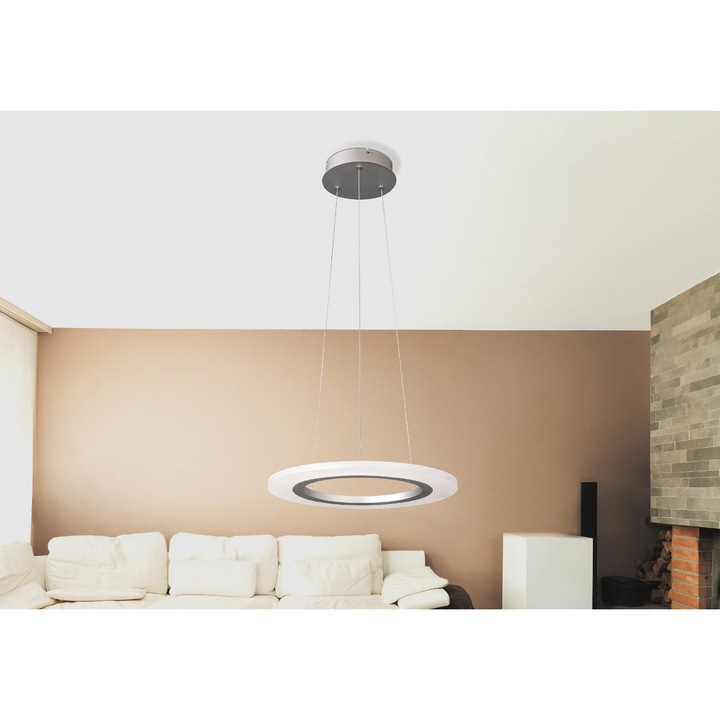 Полилей с висулки Rabalux Adrienne, LED, 20 W, 1200 мм, Метал/Пластмаса