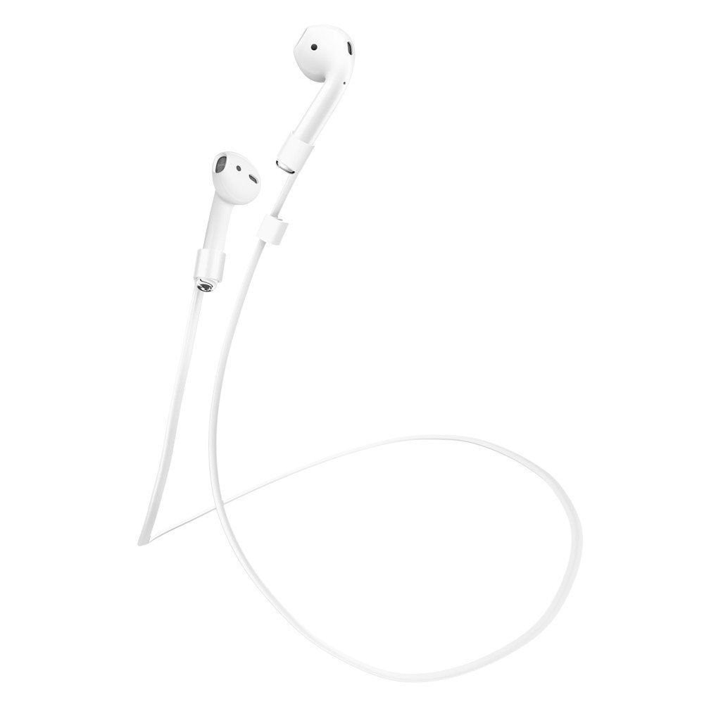 Suport pentru AirPods Spigen Strap Alb