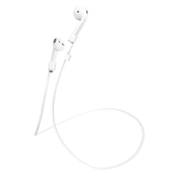 Suport pentru AirPods Spigen Strap Alb Suport pentru AirPods Spigen Strap Alb