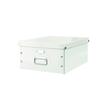 Cutie arhivare 369 x 200 x 484 mm, LEITZ Click & Store, carton laminat - alb Cutie arhivare 369 x 200 x 484 mm, LEITZ Click & Store, carton laminat - alb