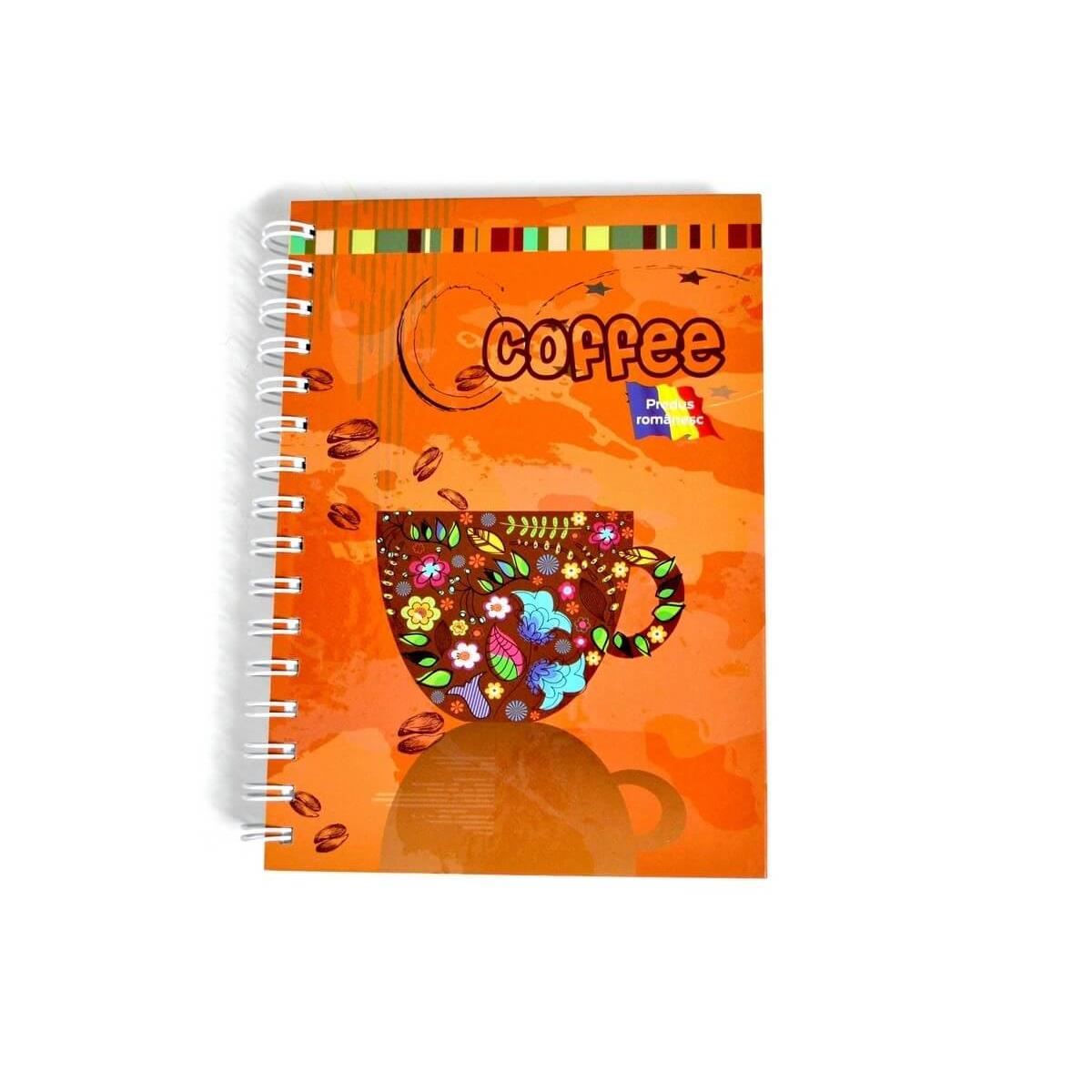 Registru Arhi Design Lux, A5, spiralat, 140 file, dictando