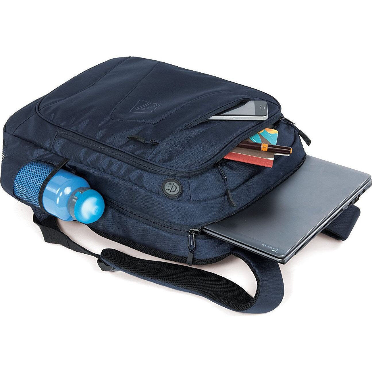 Rucsac laptop Tucano Lato BLABK-B, 17", Albastru