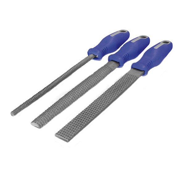 Set Raspile pentru lemn cu maner ergonomic, 3 buc, producator Erba