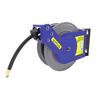 Tambur furtun de aer flexibil pentru profesionisti cu prindere de perete, producator Erba Tambur furtun de aer flexibil pentru profesionisti cu prindere de perete, producator Erba