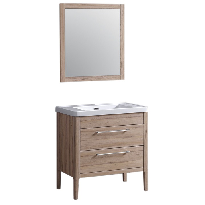 Set Mobilier Baie Genova, 80 cm,