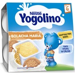 Nestle Yogolino Kekszes babapuding, 6hó+, 4x100g