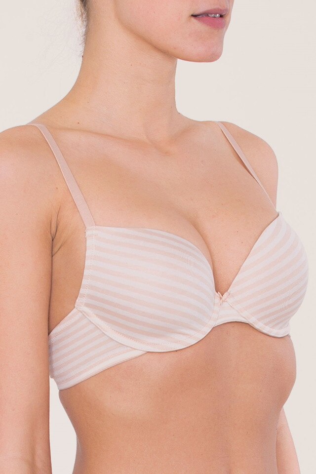 Sutien cu burete subtire , Triumph New Day, Bej/ecru, 75F