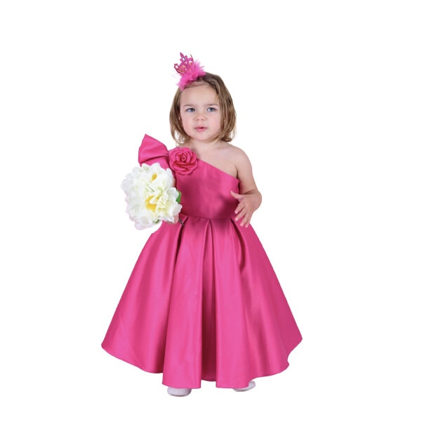 Rochita lunga fetita ocazie Lempika Lady, Ciclam