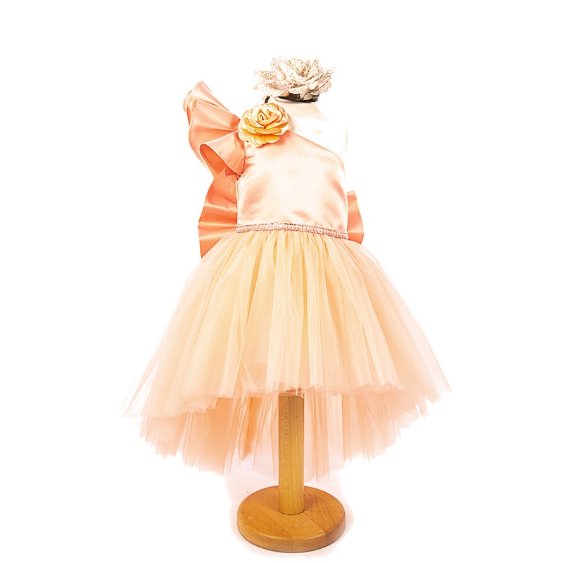 Rochita fetita ocazie cu trena Lempika Party