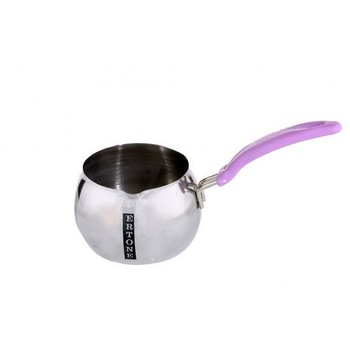 Ibric din inlox Ertone, Cu forma Bombata, 0,85L, Cezo-ERT-MN 09B Ibric din inlox Ertone, Cu forma Bombata, 0,85L, Cezo-ERT-MN 09B