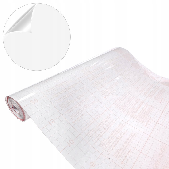 Folie de protectie transparenta pentru mobilier, 67.5 x 50 cm, DecoMeister®, Model Transparent Lucios, J001-067-0050