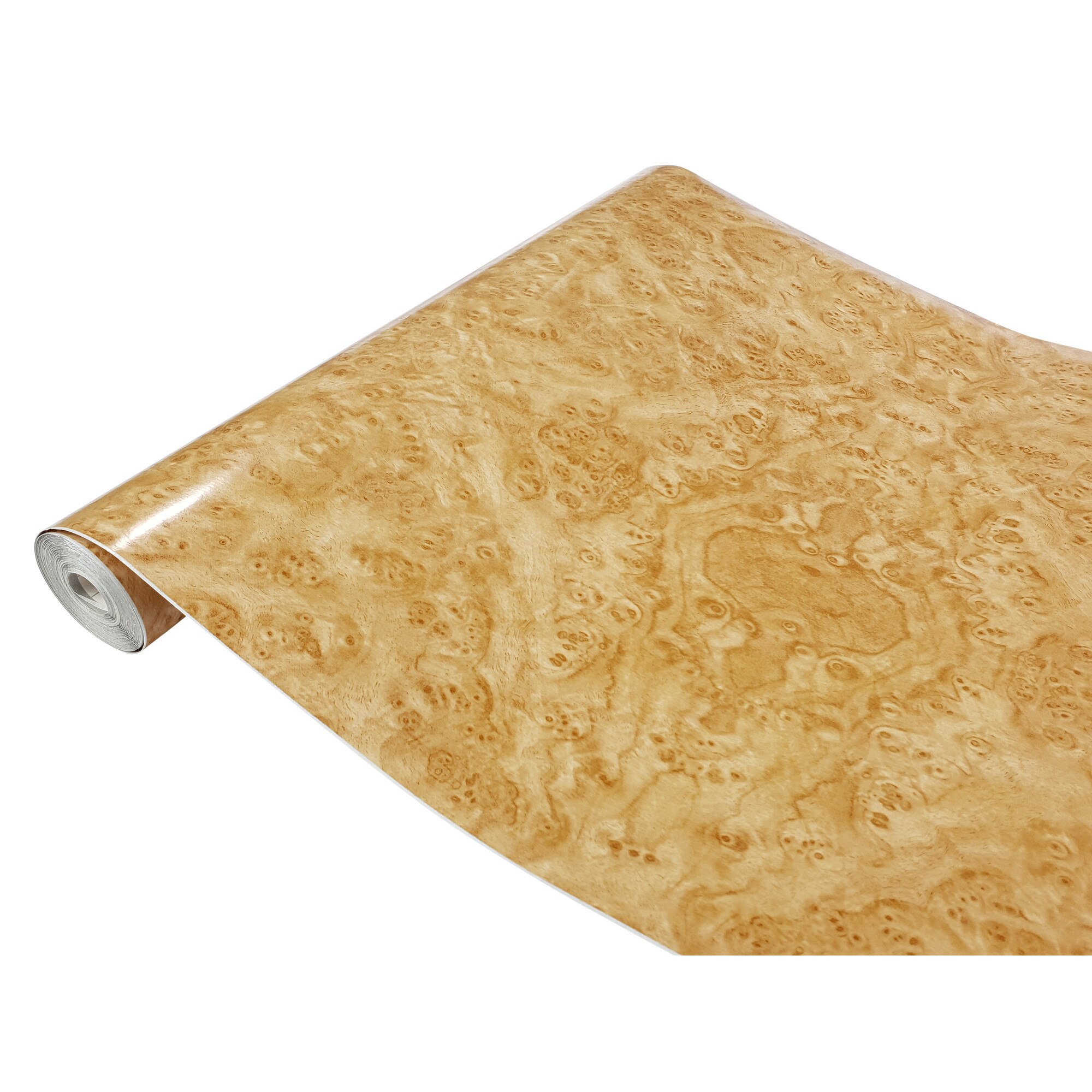 Folie decorativa autoadeziva pentru mobilier Gekkofix, Palisandru deschis, 45 x 50 cm
