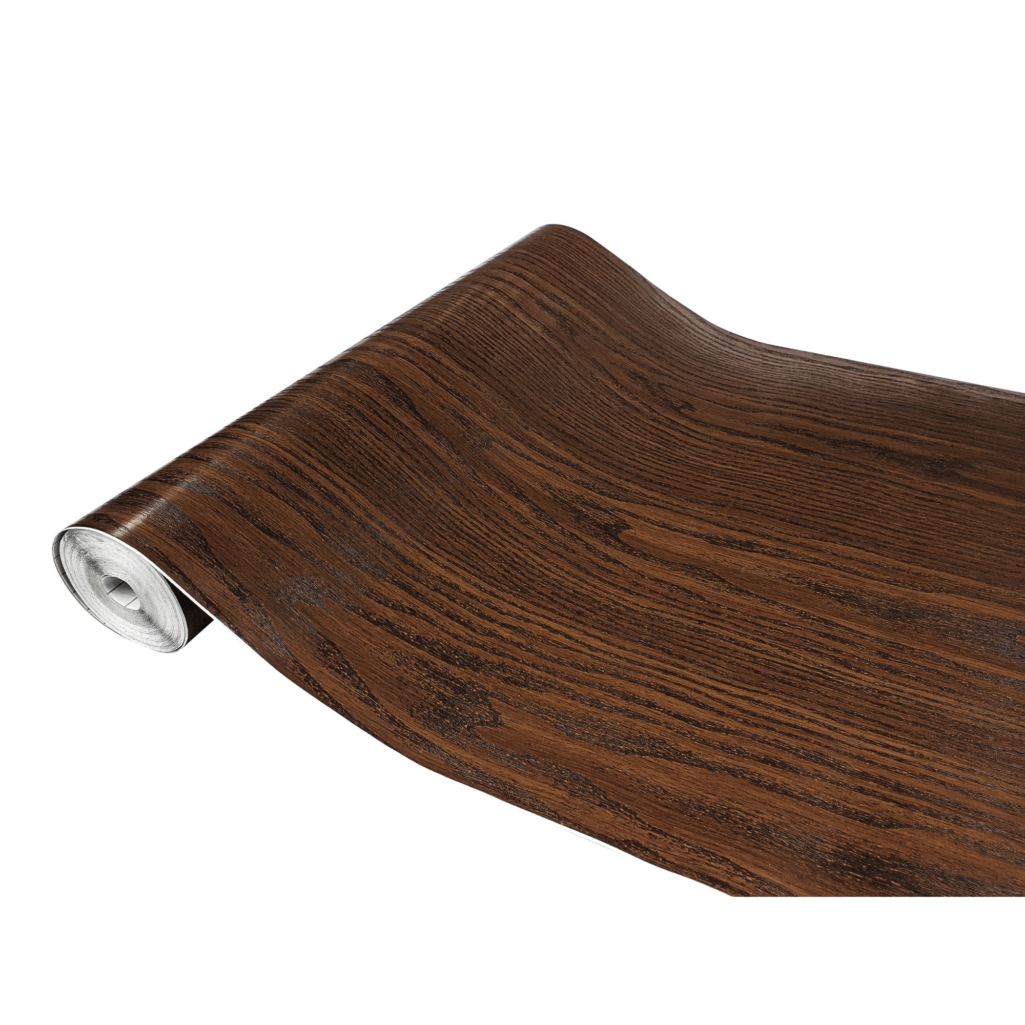 Folie decorativa autoadeziva pentru mobilier Gekkofix, Stejar inchis , 45 x 50 cm