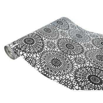 Furnir cu folie din PVC Furnir negru LACA NEGRU SI ALB 45x50 W103 Furnir cu folie din PVC Furnir negru LACA NEGRU SI ALB 45x50 W103