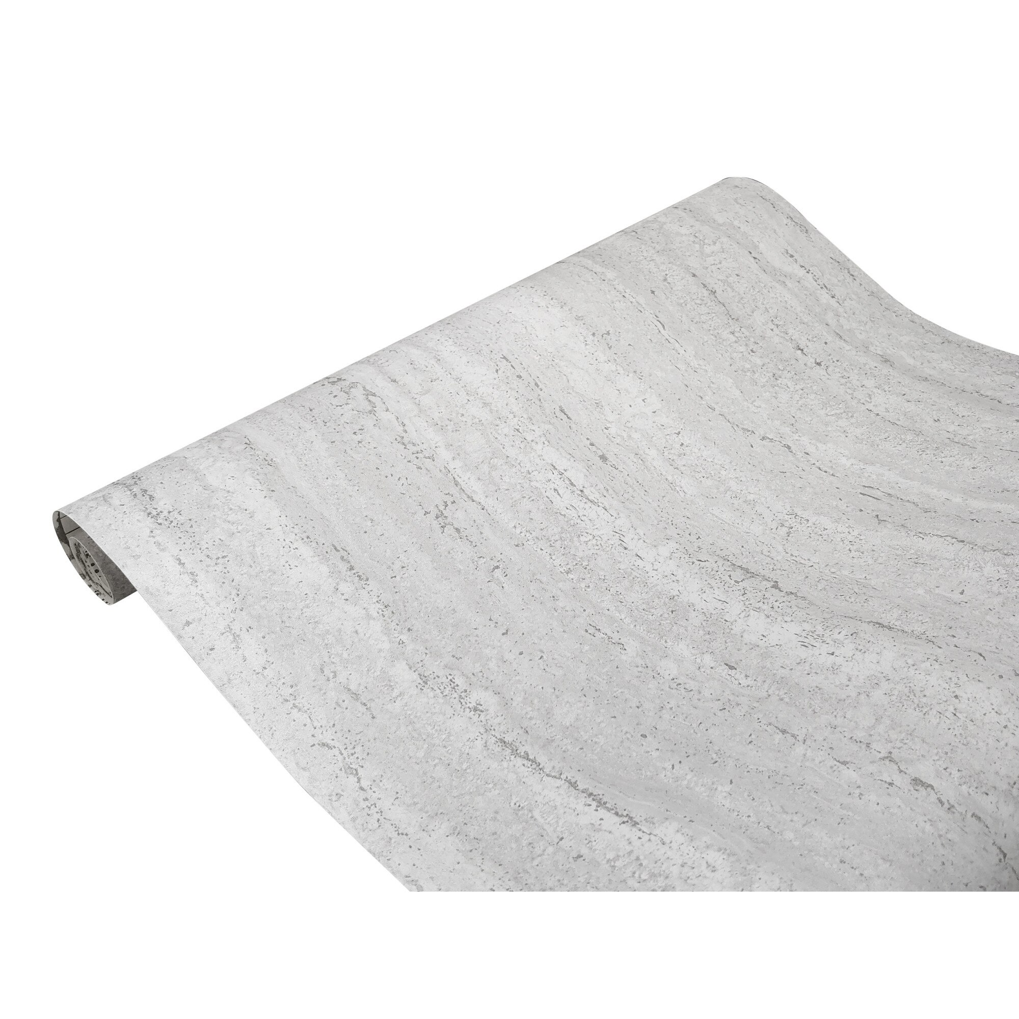 Folie decorativa autoadeziva pentru mobilier, Model Roca gri, 90 cm x 50 cm.