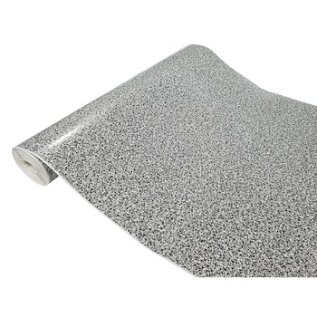 Folie decorativa autoadeziva pentru mobilier, Model Gri Argintiu, 67,5 cm x 50 cm. Folie decorativa autoadeziva pentru mobilier, Model Gri Argintiu, 67,5 cm x 50 cm.