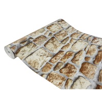 Folie decorativa autoadeziva pentru mobilier, Model Caramida, 45 cm x 50 cm.