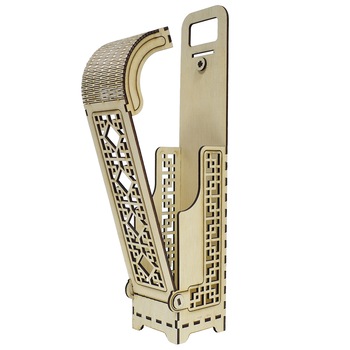 Cutie Decorativa pentru Vin din Lemn - 50 Ani Cutie Decorativa pentru Vin din Lemn - 50 Ani