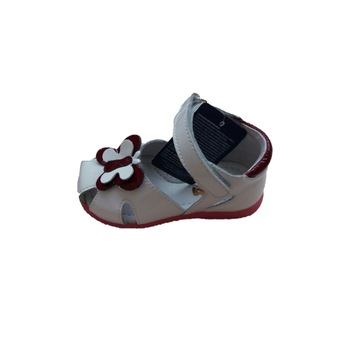 Sandale fete alb lacuit, Avus Sandale fete alb lacuit, Avus