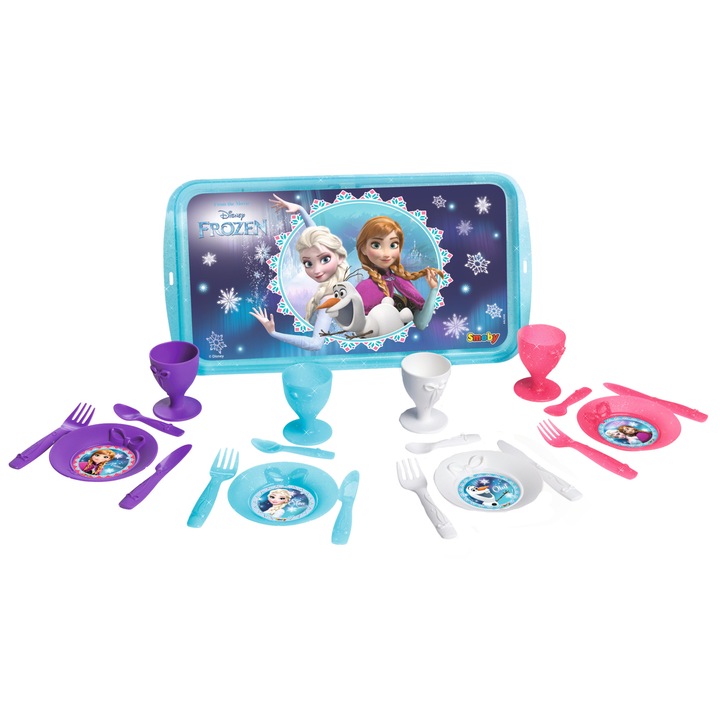 Комплект кухненски аксесоари Smoby - Disney Frozen, 14 части