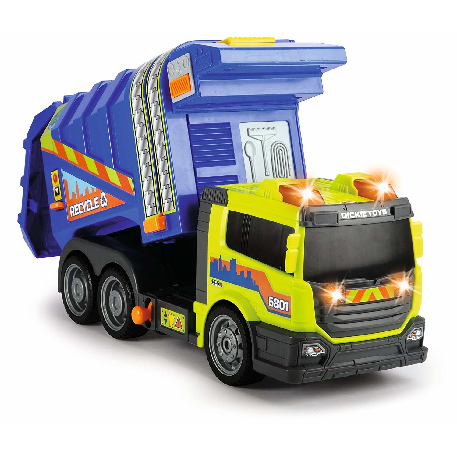 Masina gunoier albastru Garbage Collector 3308379 Dickie