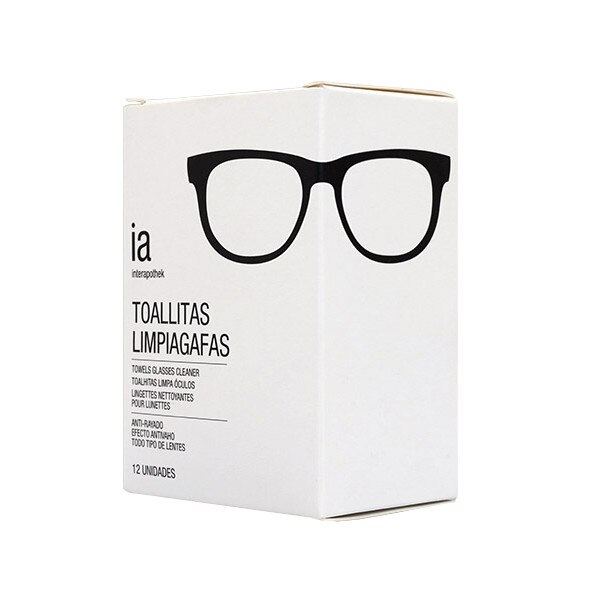 Servetele umede de ochelari, 12buc Interapothek