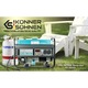Generator curent Könner & Söhnen KS 3000G, 3.0 kW, GPL /benzina, autonomie 15h, regulator tensiune AVR, Easy Start, protectie nivel scazut ulei, protectie suprasarcina, LED-display, prize 2x16A/230V; 1x12V DC, bobinaj 100% cupru