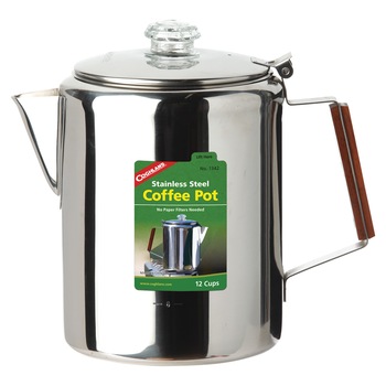 Cafetiera cu filtru de percolare Coghlans pentru 12 cani (1200ml) Cafetiera cu filtru de percolare Coghlans pentru 12 cani (1200ml)