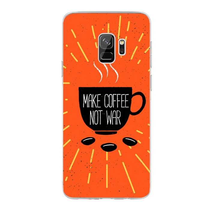 Husa Silicon Coffee Cup pentru Samsung Galaxy S9