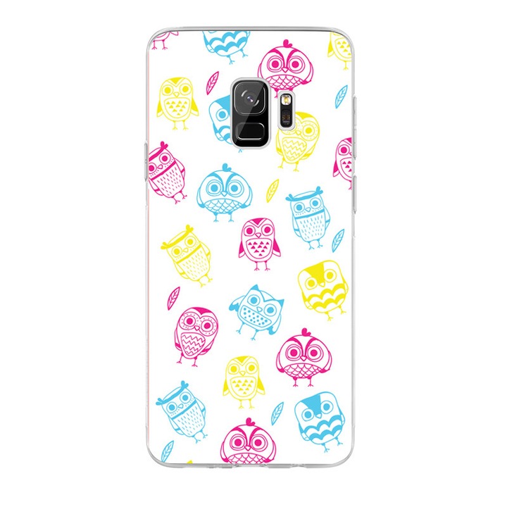 Husa Silicon Sweet Owls pentru Samsung Galaxy S9
