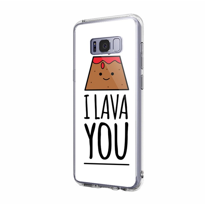 Husa Silicon I Lava You pentru Samsung Galaxy S8