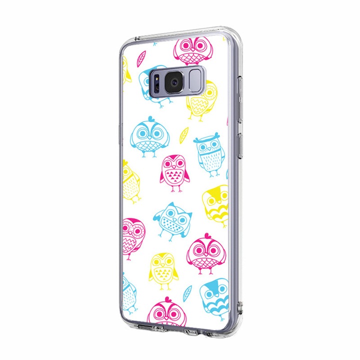 Husa Silicon Sweet Owls pentru Samsung Galaxy S8