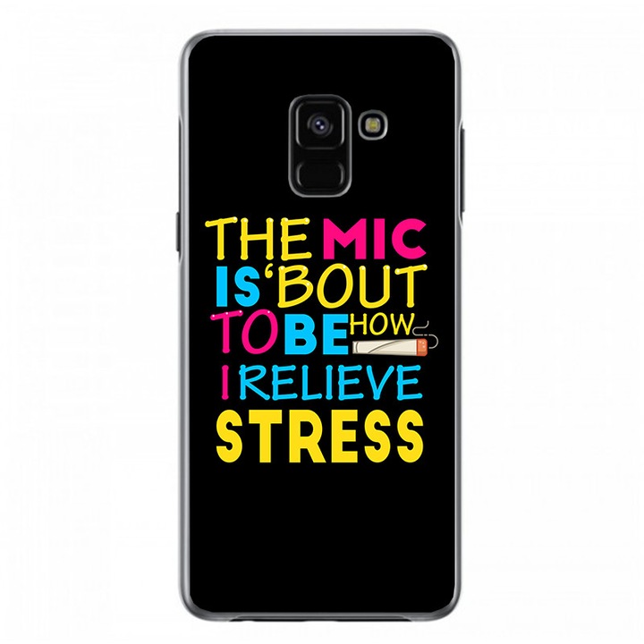 Husa Silicon The Mic 1 pentru Samsung Galaxy A8 2018