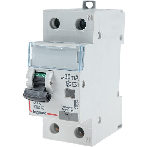 Siguranta cu diferential 1P+N 40A 30MA Legrand 007890-411006