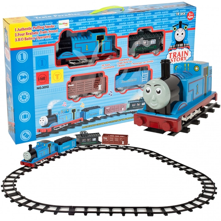 MalPlay vonat készlet, Thomas mozdony és vasúti pálya