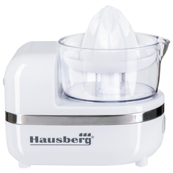 Robot bucatarie 3 in 1 (masina inghetata, storcator citrice, tocator),HAUSBERG HB-7521A, 150W, culoare alb Robot bucatarie 3 in 1 (masina inghetata, storcator citrice, tocator),HAUSBERG HB-7521A, 150W, culoare alb
