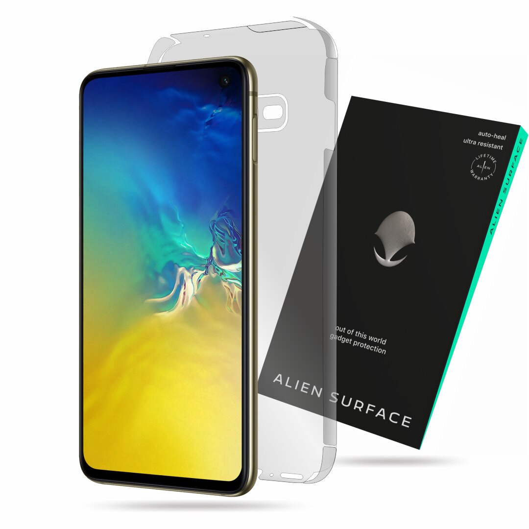 Folie Alien Surface, Samsung Galaxy S10e, protectie spate, laterale