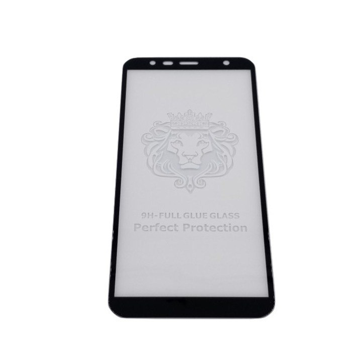 Teljesen ragasztott üveg védőfólia Samsung J6 2018 J600-hoz