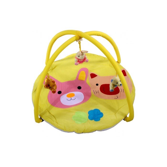Salteluta de joaca arti b694537 pig - rabbit toys yellow