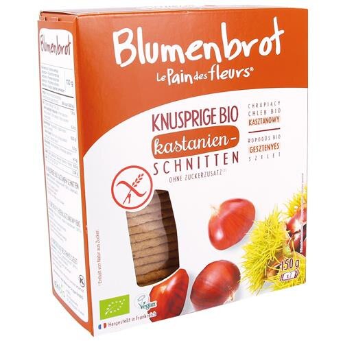 Paine cu Castane Bio Fara Gluten Blumenbrot 150gr