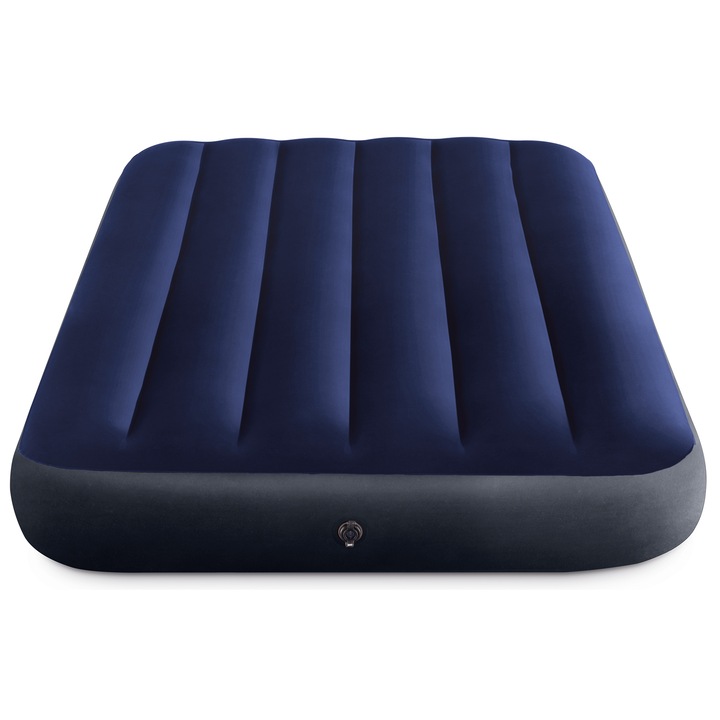 Надуваем матрак Intex Twin Dura Beam, 191x99x25 см