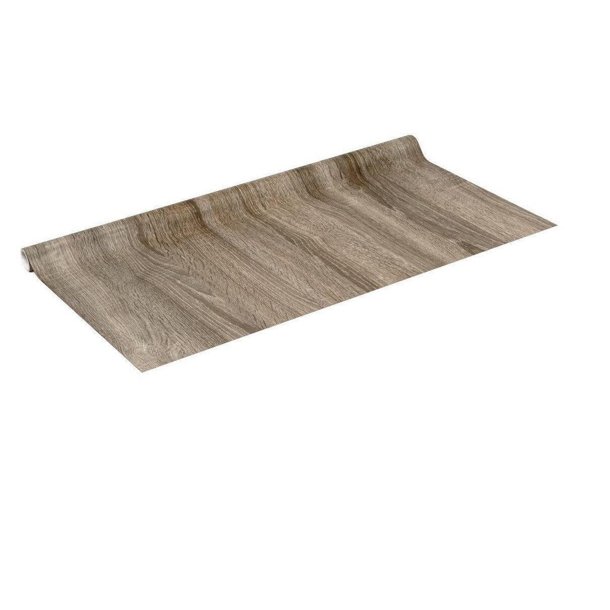 Folie decorativa autoadeziva pentru mobilier, Model Lemn maro, 67,5 cm x 200 cm.