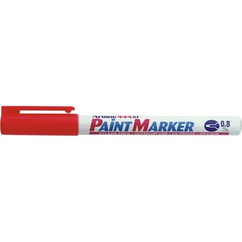Marker cu vopsea ARTLINE 444XF, corp metalic, varf rotund 0.8mm - rosu Marker cu vopsea ARTLINE 444XF, corp metalic, varf rotund 0.8mm - rosu