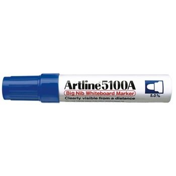 Marker pentru tabla de scris ARTLINE 5100A, corp metalic, varf rotund 5.0mm - albastru Marker pentru tabla de scris ARTLINE 5100A, corp metalic, varf rotund 5.0mm - albastru