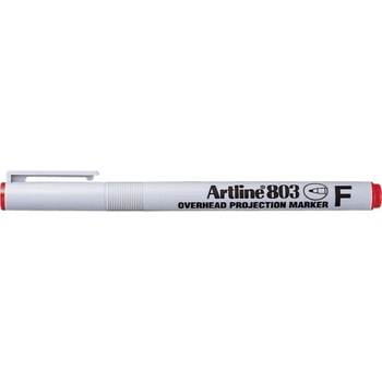 OHP Non-Permanent marker ARTLINE 803, varf fin - 0.5mm - rosu OHP Non-Permanent marker ARTLINE 803, varf fin - 0.5mm - rosu